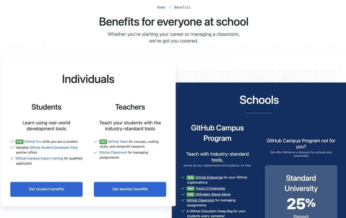 GitHub Student Developer Pack