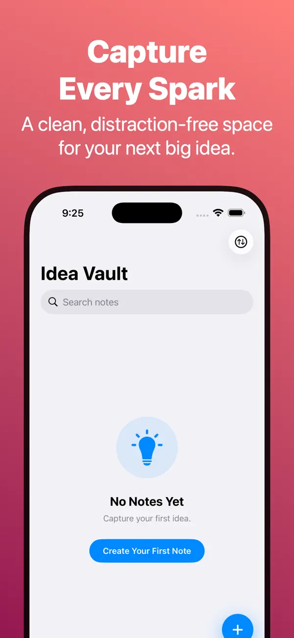 Idea Vault screenshot 1