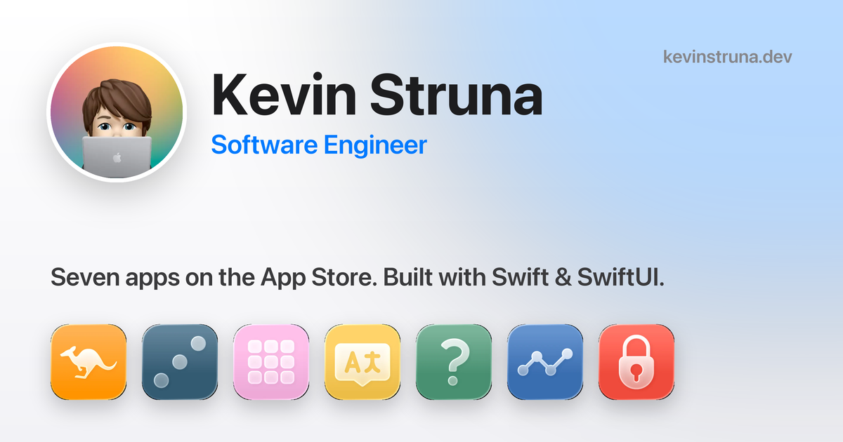 Kevin Struna | Software Engineer