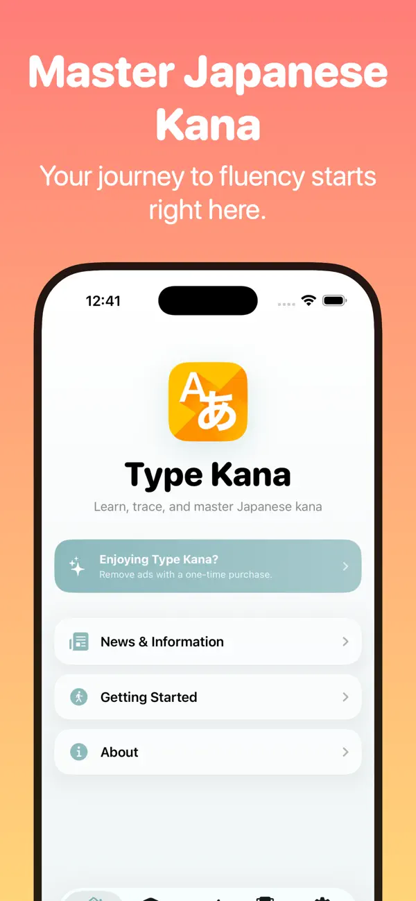 Type Kana screenshot 1